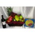 Mid Autumn Festival Fruits Hamper and MoonCake and Red Wine