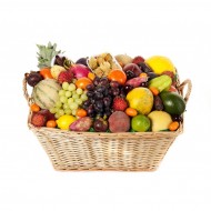 A Bounty of Fresh Seasonal Fruits Basket
